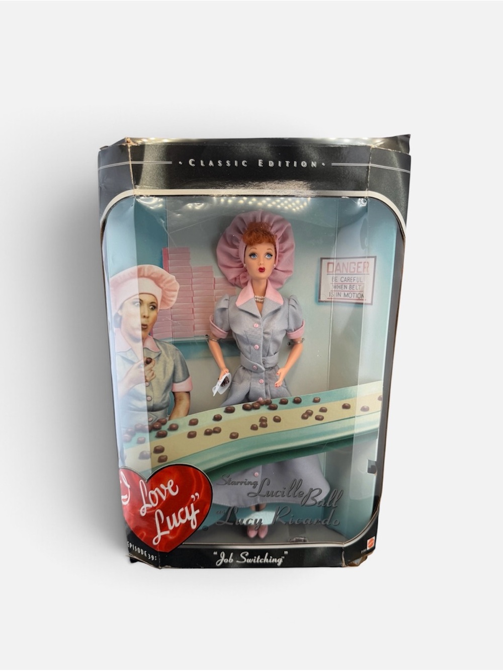 1998 Vintage I Love Lucy Barbie Doll Episode 39 “Job Switching” 21268 NRFB